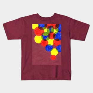 Primary Circles Kids T-Shirt